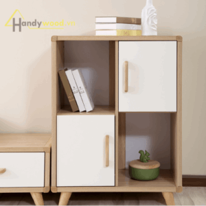 Tủ trang trí phòng khách nhỏ TTR104