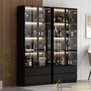 Tủ rượu cánh kính sang trọng TR104