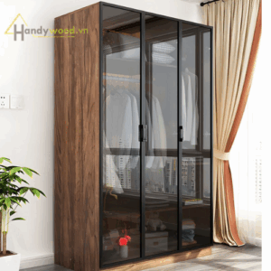 Tủ áo cánh kính sang trọng TA101