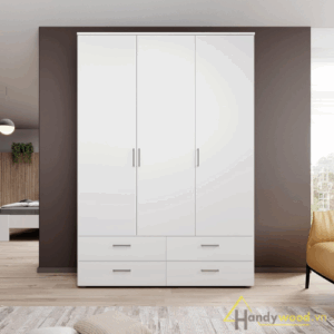 Tủ áo cánh mở kiểu dáng đơn giản TA104