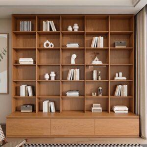 Kệ gỗ để sách và đồ decor GHS-2639