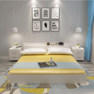 Giường ngủ phong cách tối giản GN107