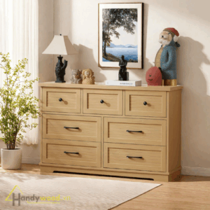 Tủ trang trí phong cách tân cổ điển TTR107