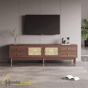 Kệ ti vi phong cách Vintage KTV119