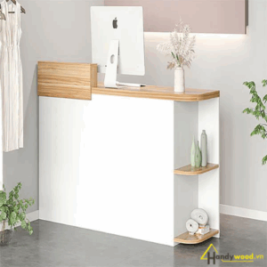 Quầy thu ngân kiểu dáng đơn giản tiện dụng QTN110