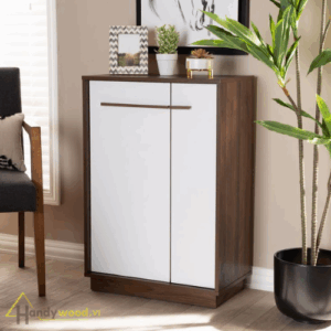 Tủ giày đẹp bằng gỗ hiện đại TG107