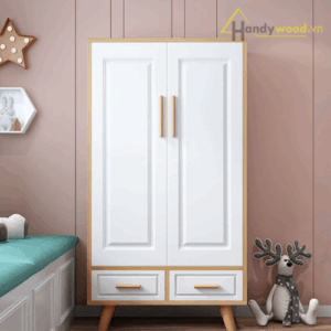 Tủ áo trẻ em sơn màu sinh động TAE110