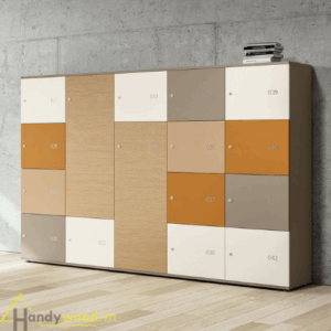 Tủ locker phối màu đẹp TLK106