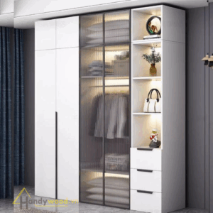 Tủ quần áo cánh kính đẹp TA106