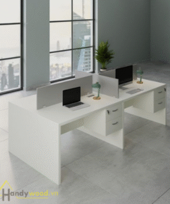Bàn nhân viên văn phòng phong cách tối giản BNV104