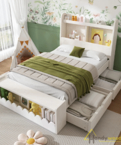 Giường trẻ em dành cho bé gái GTE102