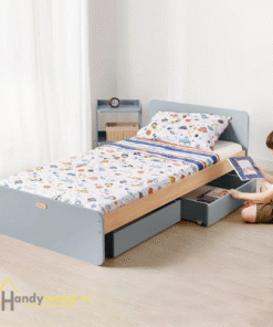 Giường trẻ em thiết kế đơn giản hiện đại GTE106