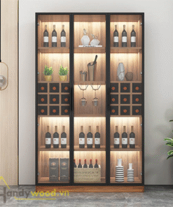 Tủ rượu cánh kính tiện dụng TR111