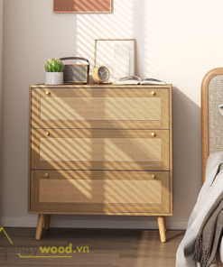 Tủ trang trí phong cách Vintage, sang trọng TTR115